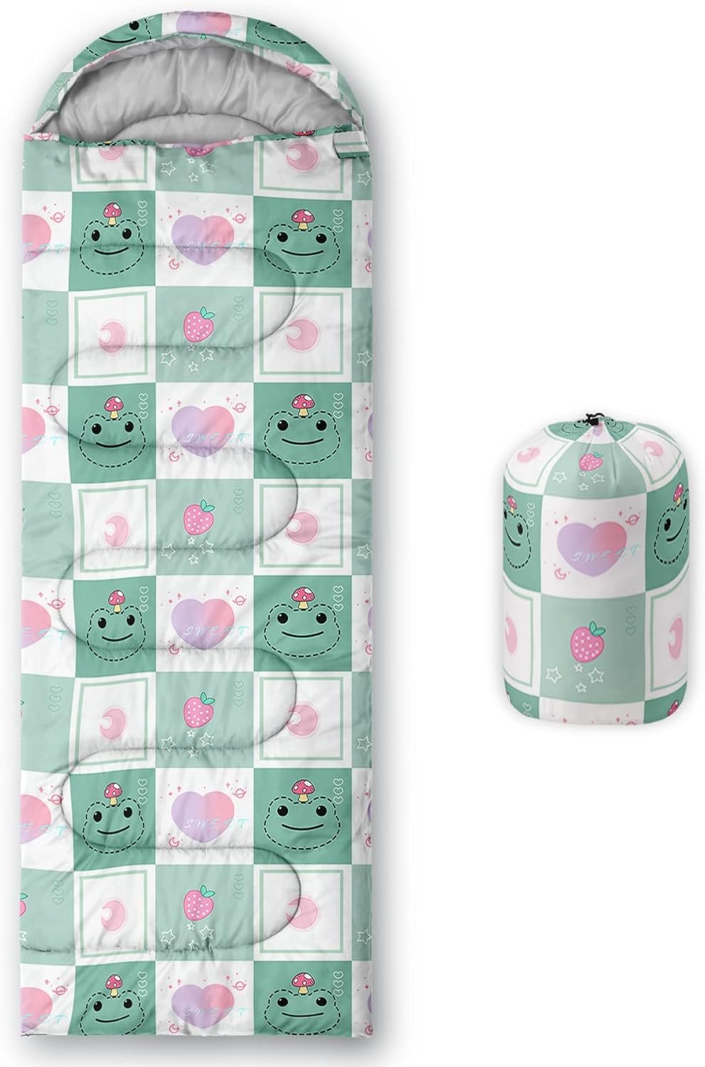 Camping Sleeping Bags,3 Season Warm & Cool Weather,Lightweight,Waterproof Sleeping Bags for Adults & Kids,Traveling,and Outdoors,Camping Gear Equipment